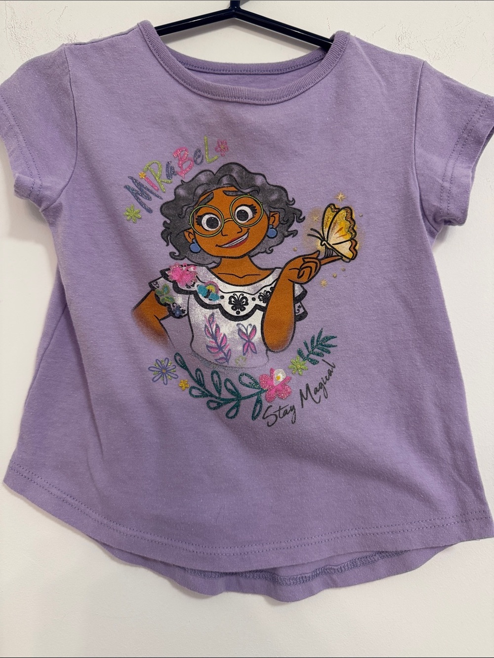 Disney Lavender Mirabel 'Stay Magical' Short Sleeve Tee